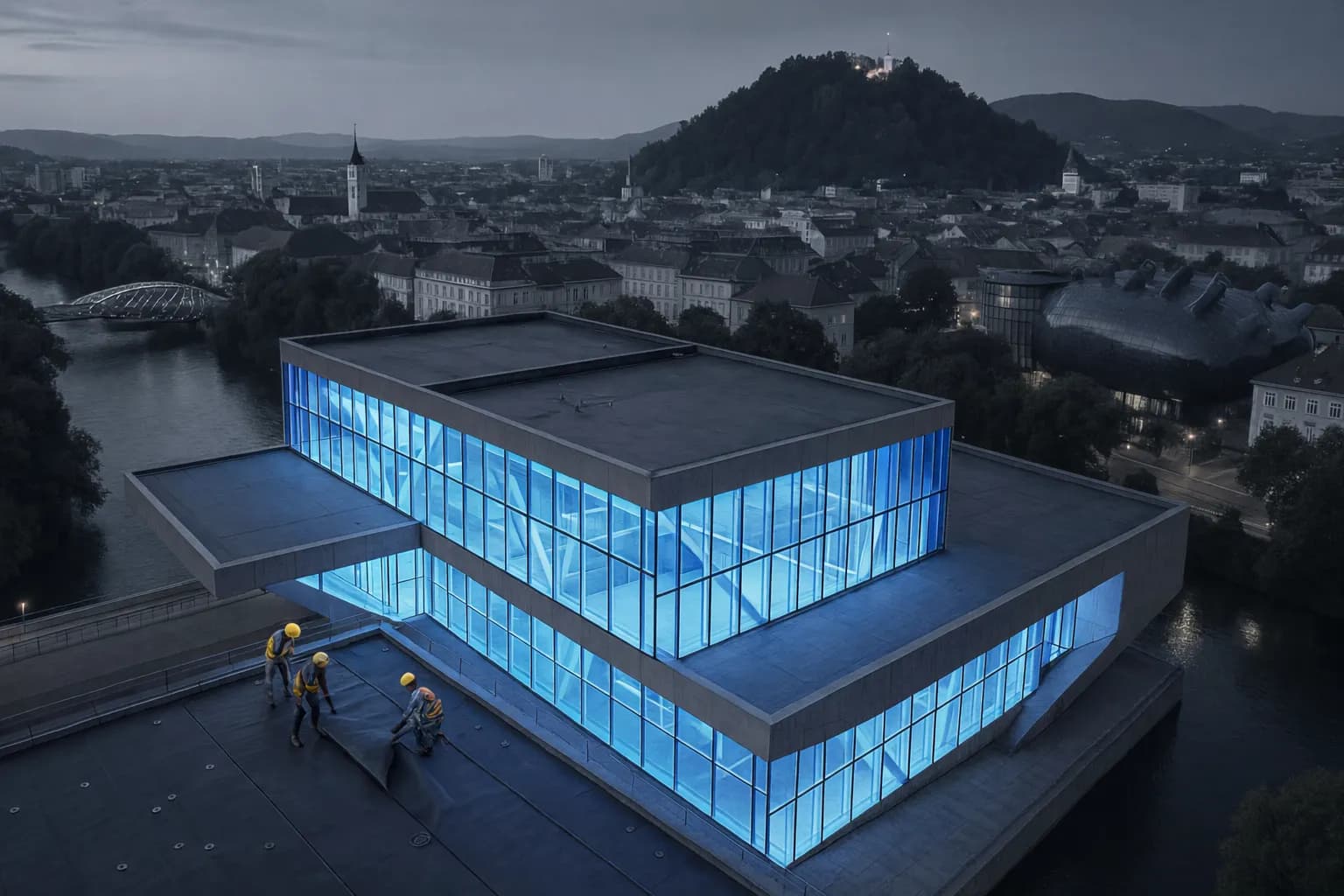 Professionelle Flachdachabdichtung